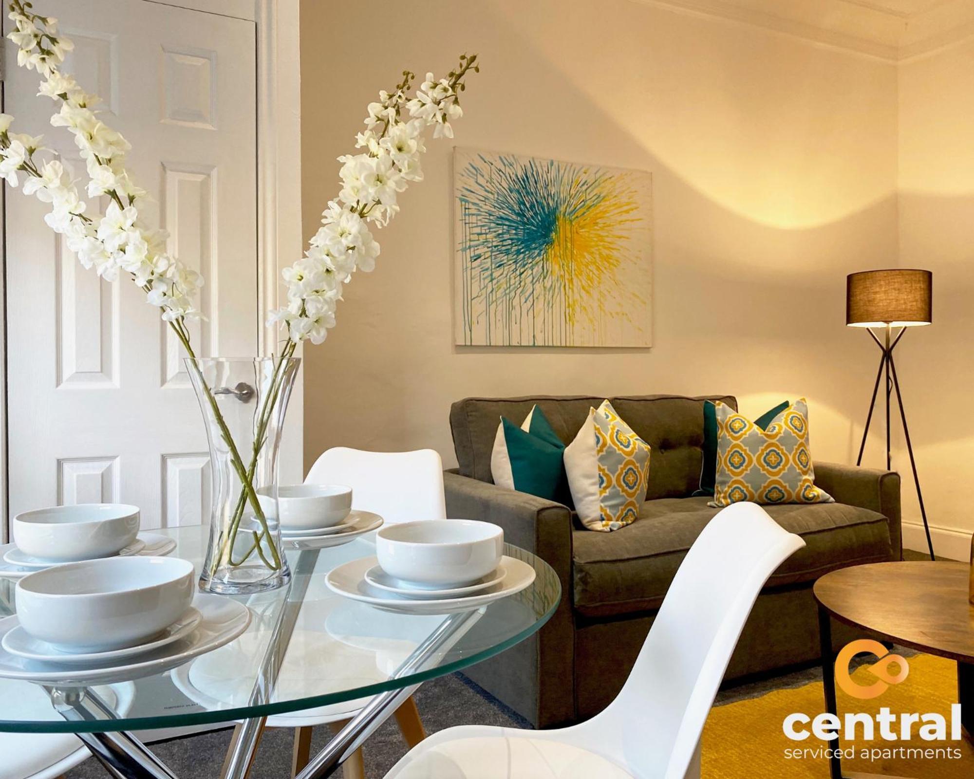 Central Serviced Apartments - Cosy 1 Bedroom - Modern - Close To Transport Links - Quiet Neighbourhood - Fast Wifi - Fully Equipped - Smart Tvs In All Rooms - Monthly Stays Welcome - Free Street Parking - Ideal Relocation To Dundee Accommodation Exterior foto